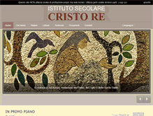 Tablet Screenshot of istitutosecolarecristore.org